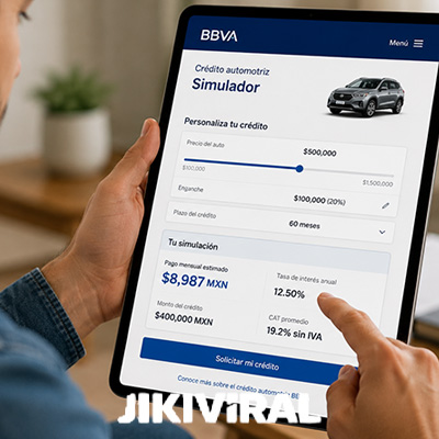 crédito automotriz bbva simulador