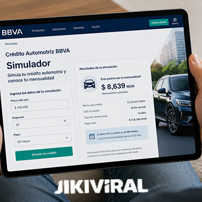 crédito automotriz bbva simulador