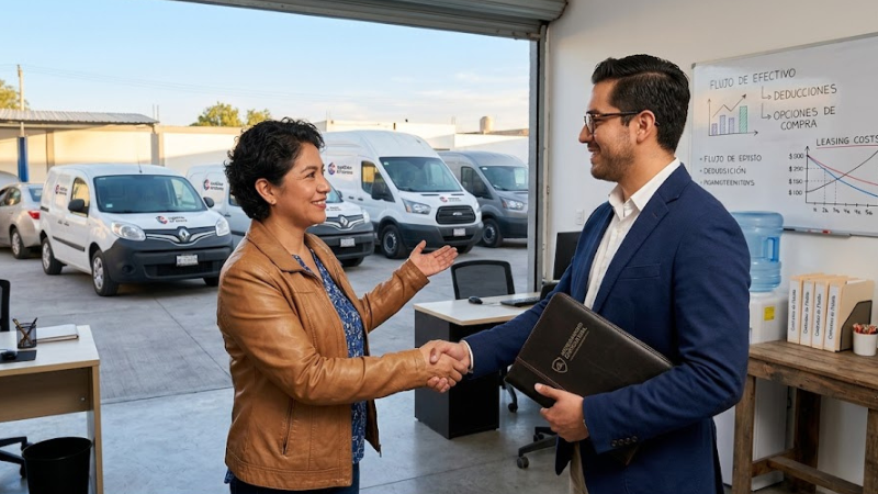 Leasing automotriz para PyMEs en México: ventajas y estrategias