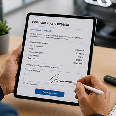financiar coche ocasion