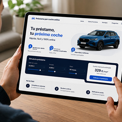 prestamo aval coche online
